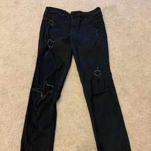 Hollister jeans 5R high rise super skinny